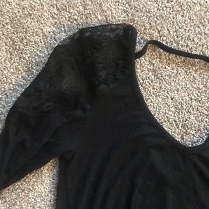 Black t shirt dress